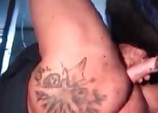 Pony dominating a zoophile with a phat ass